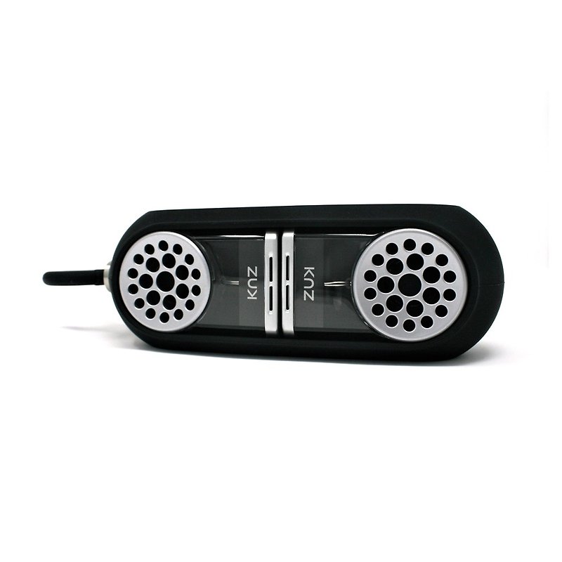 美国 Knz GoDuo无线磁吸音响/透明主体/黑色硅胶套 - 扩音器/喇叭 - 塑料 黑色