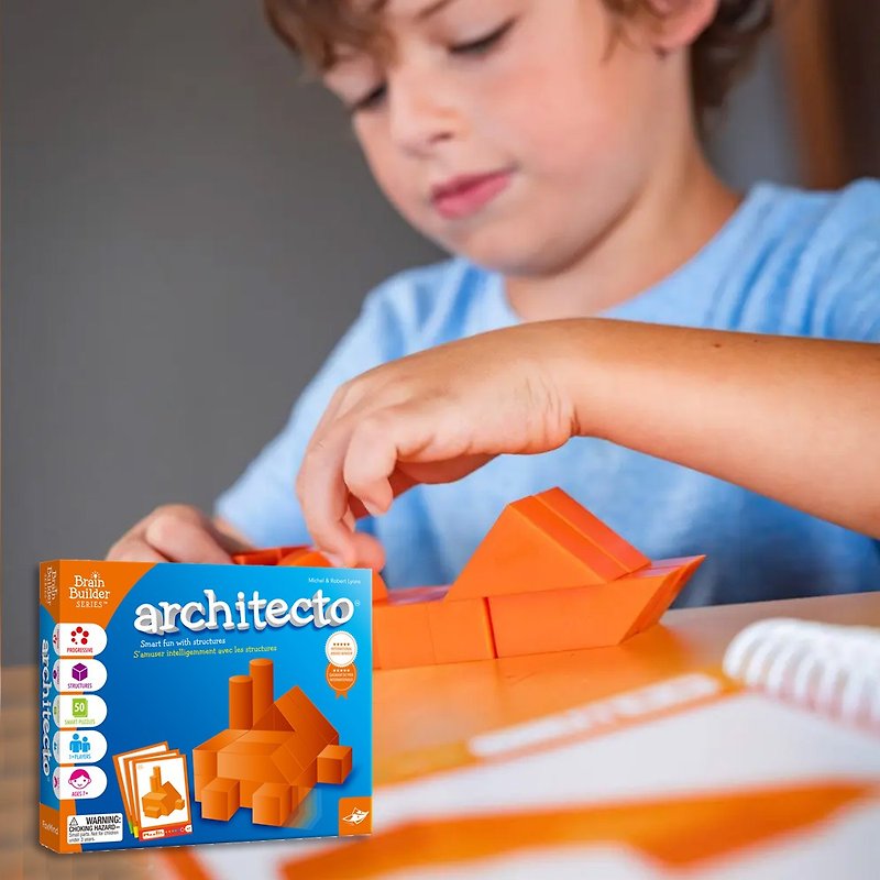 【严选礼物】FoxMind - 建构建筑师 - 以色列儿童桌游 - 玩具/玩偶 - 塑料 