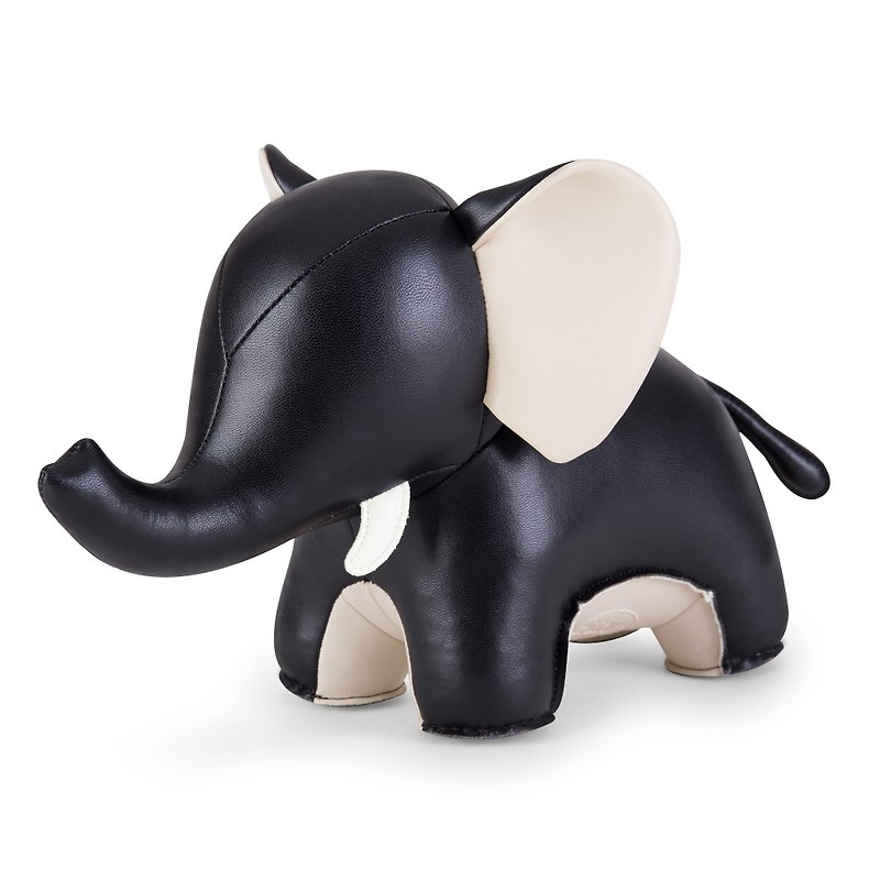大象 Elephant 皮革动物摆饰 - 书挡  | 入厝礼物 - 摆饰 - 人造皮革 多色