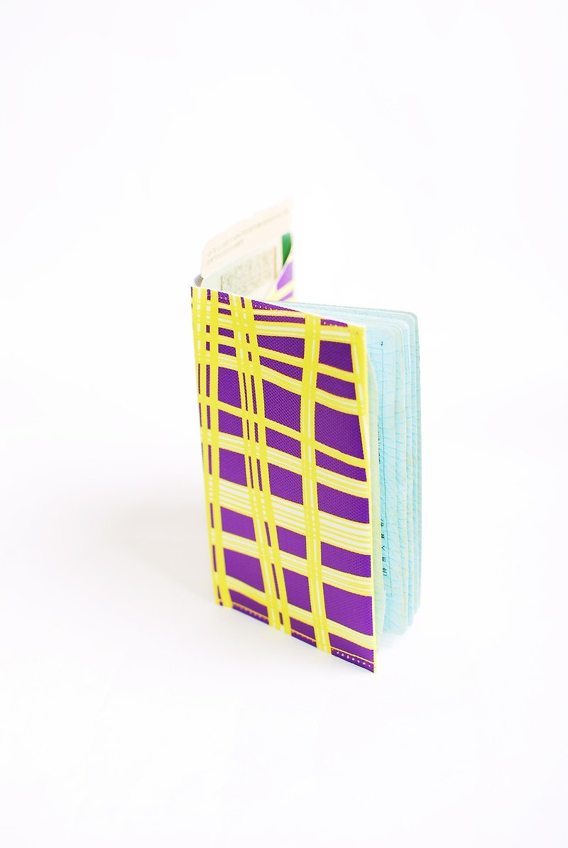 雅痞格。几何护照套 - 护照夹/护照套 - 防水材质 紫色