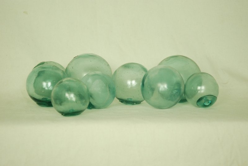 气泡玻璃浮球 no.16121101304 - 摆饰 - 玻璃 绿色