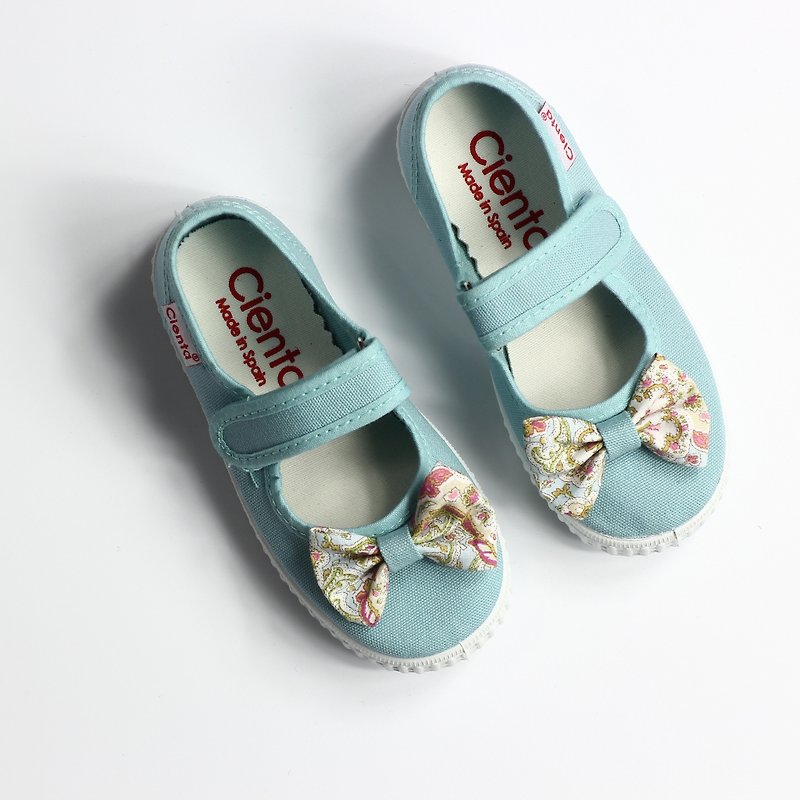 西班牙国民帆布鞋 CIENTA 56070 50淡蓝色 幼童、小童尺寸 - 童装鞋 - 棉．麻 蓝色