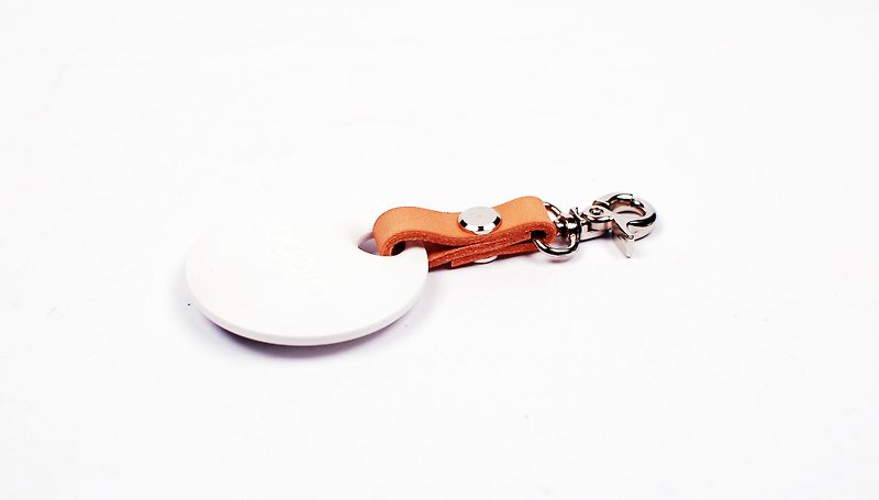 gogoro钥匙圈 植鞣真皮挂勾(简易型) - 钥匙链/钥匙包 - 真皮 多色