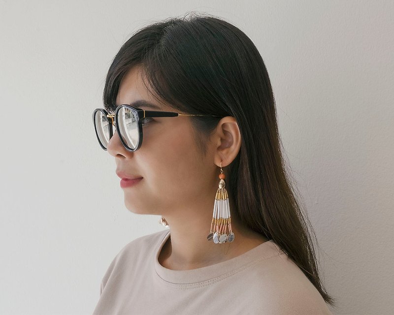 Cleo Earrings  - 耳环/耳夹 - 其他材质 