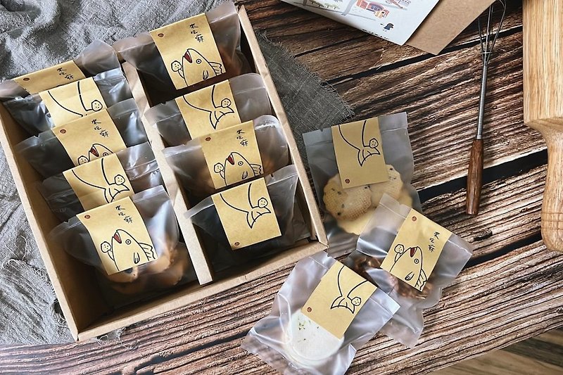 【常温出货－全饼干礼盒】十二款饼干礼盒(小包装) - 手工饼干 - 新鲜食材 