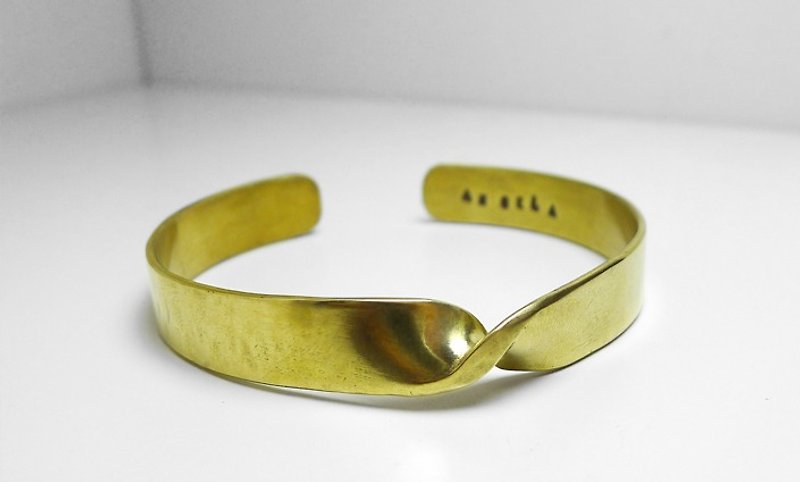 莫比乌斯黄铜手环 - 手链/手环 - 其他金属 金色