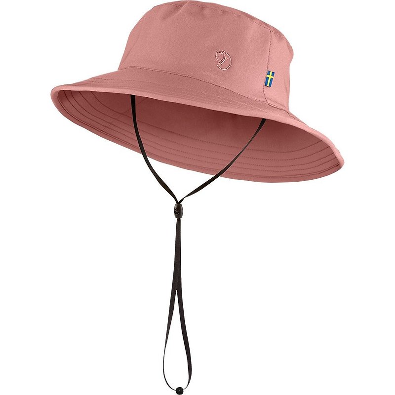 【fjallraven】Abisko Sun Hat 遮阳帽 干燥玫瑰 - 帽子 - 聚酯纤维 绿色