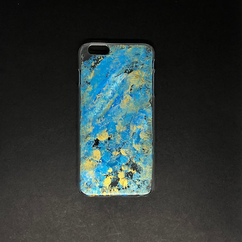 Acrylic 手绘抽象艺术手机壳 | iPhone 6/6s | Merimbula - 手机壳/手机套 - 压克力 蓝色