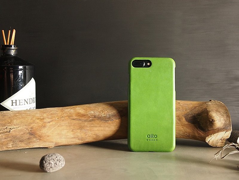 Alto iPhone 8 Plus 5.5寸 真皮手机壳背盖  Original - 莱姆绿 - 手机壳/手机套 - 真皮 绿色