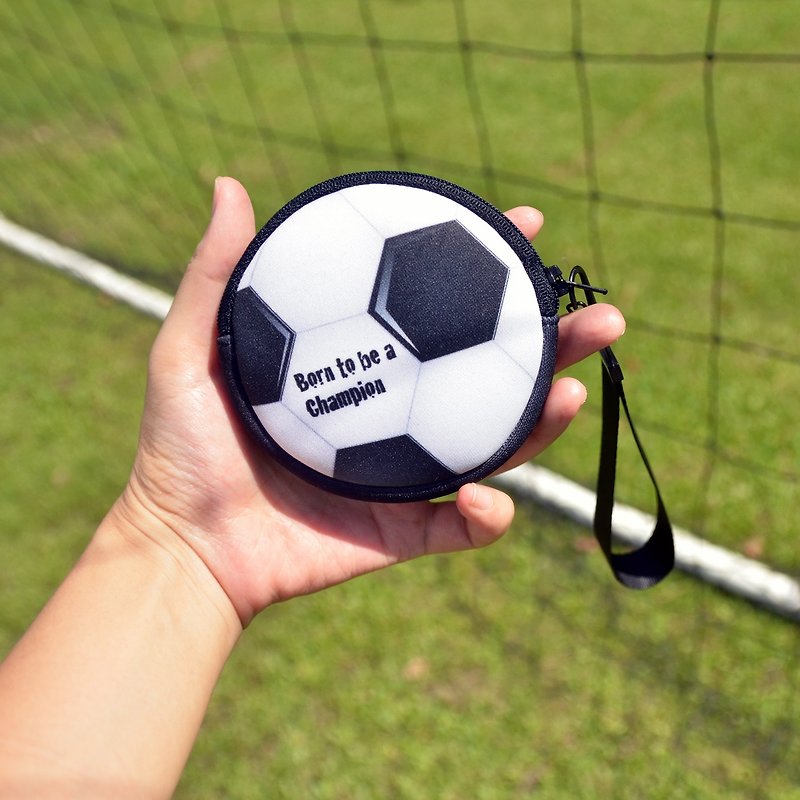 足球零钱包 耳机收纳 - 零钱包 - 其他人造纤维 多色