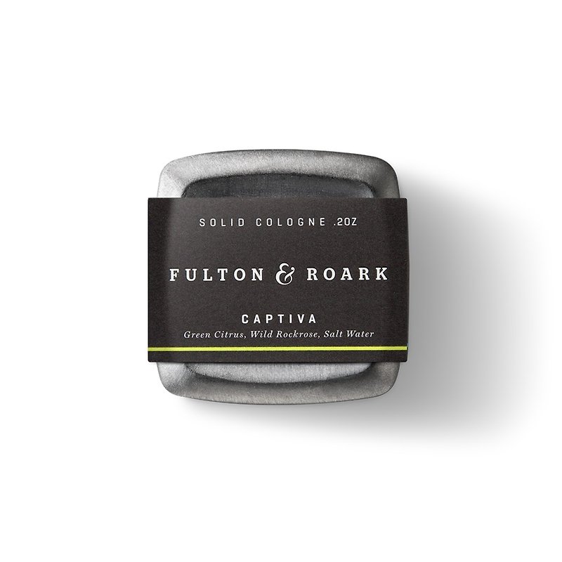 CAPTIVA 顶级男性固态古龙水 - Fulton & Roark - 男性清洁护肤品 - 植物．花 