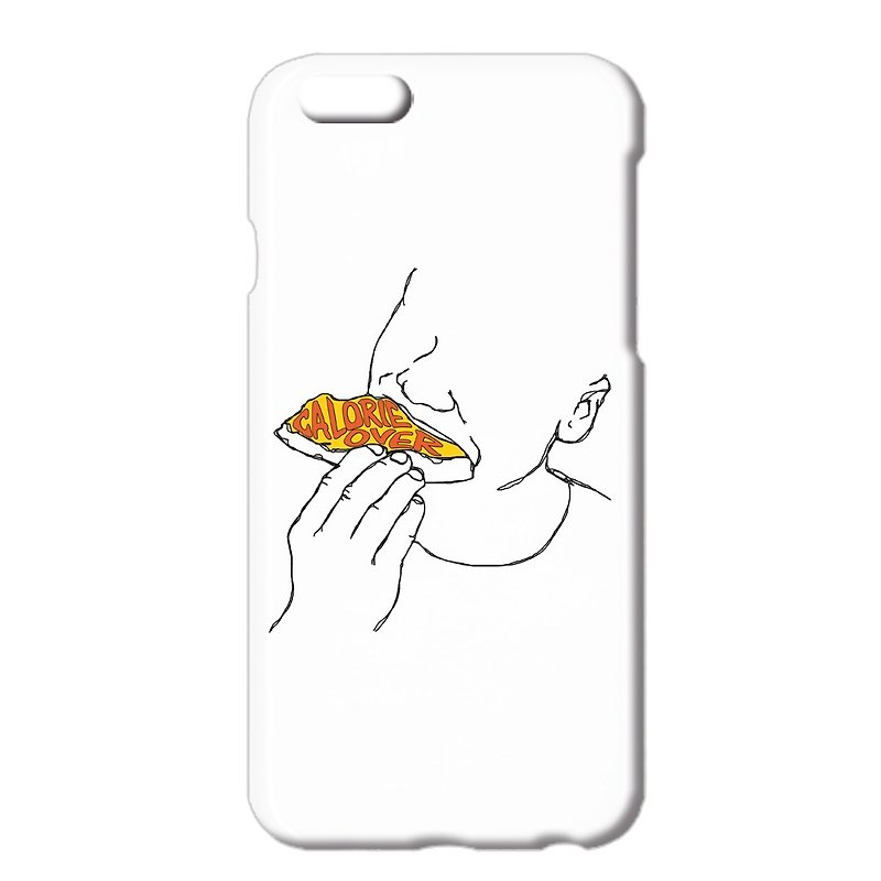 iPhone ケース / Calorie over 2 / pizza - 手机壳/手机套 - 塑料 白色