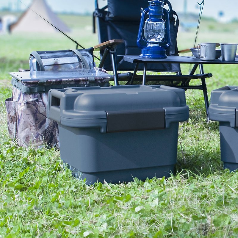日本JEJ grancool 日本制手提肩背两用保冷冰桶-15.8L - 野餐垫/露营用品 - 塑料 蓝色