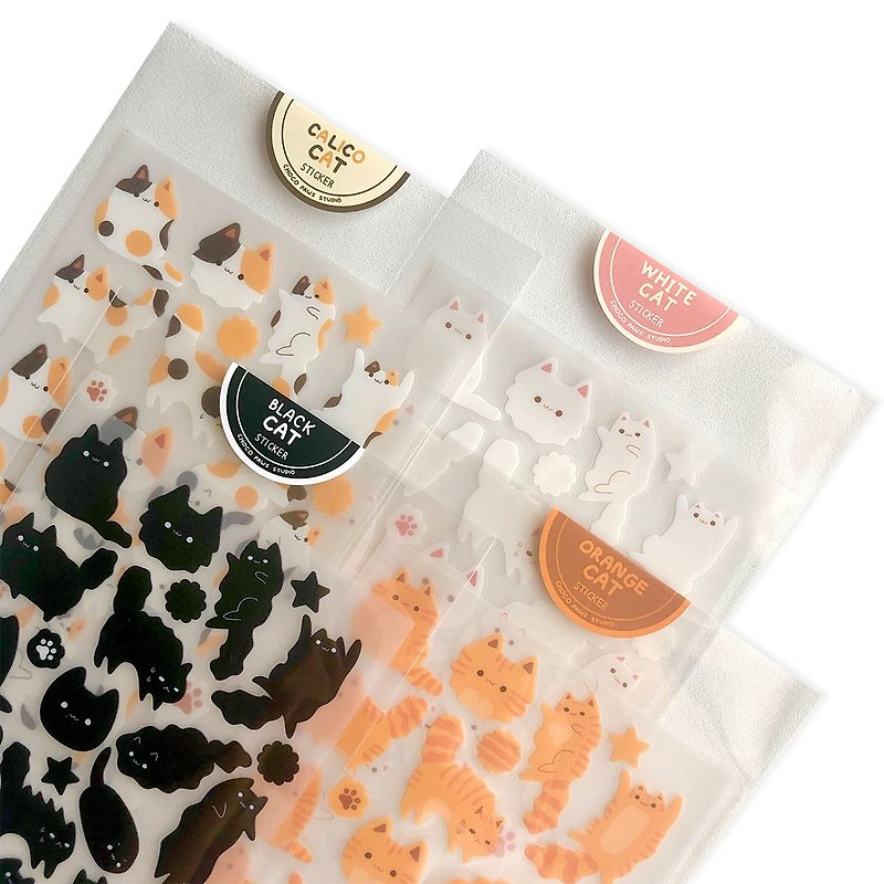Cat Sticker - 贴纸 - 防水材质 