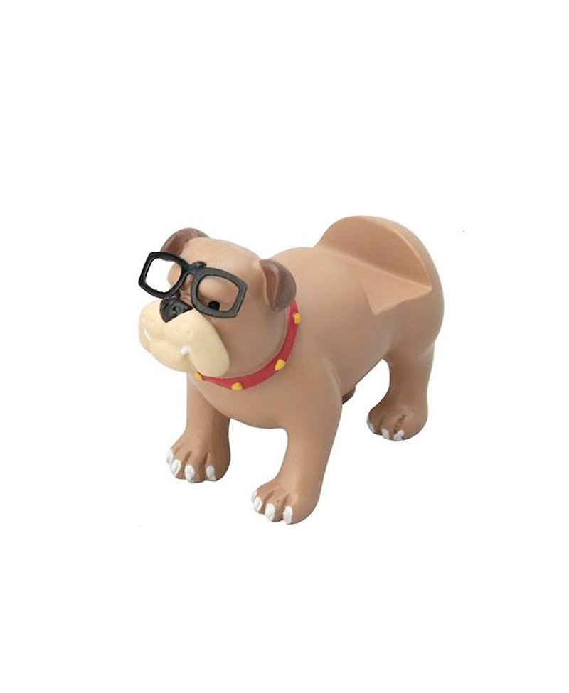 SUSS-日本Magnets可爱动物系列摆饰/造型眼镜架/眼镜座(小狗) - 其他 - 其他材质 咖啡色