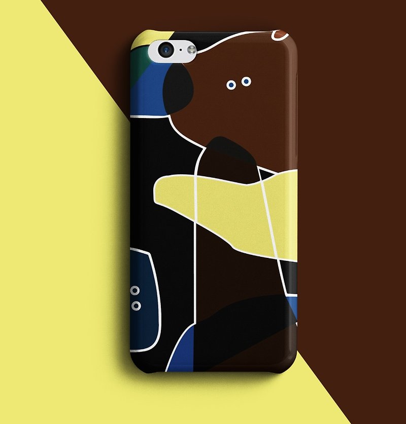 Duck alike dark Phone case - 手机壳/手机套 - 塑料 黑色