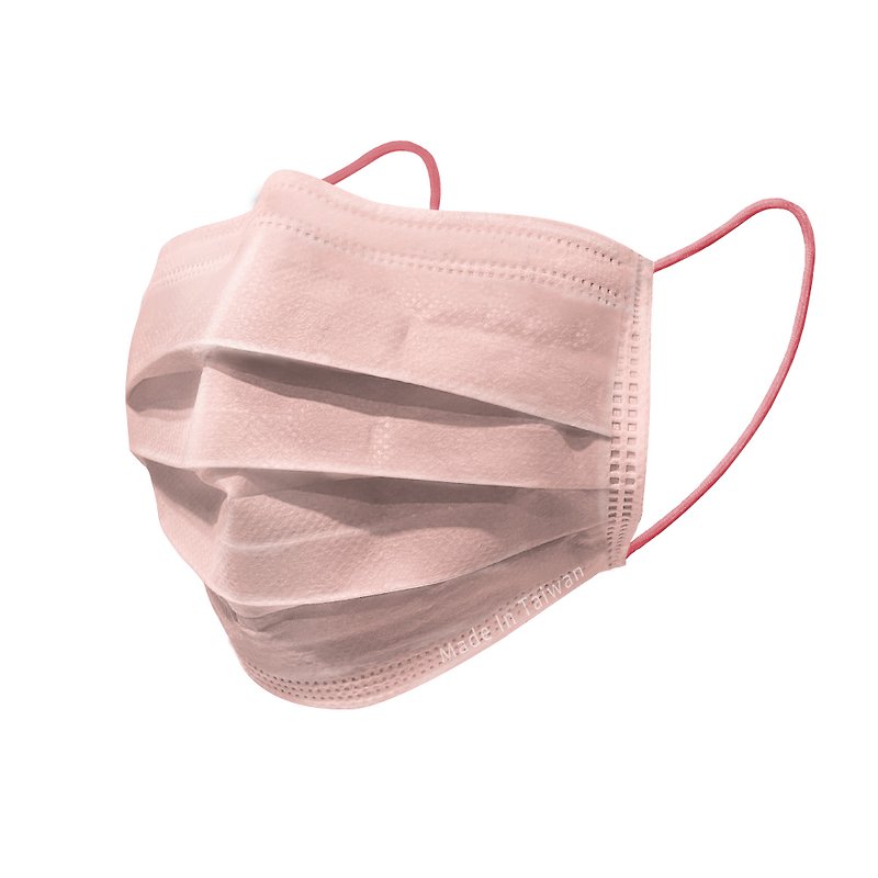 成人医用口罩 满版莫兰迪30入/盒  玫瑰金 - 口罩 - 其他材质 粉红色