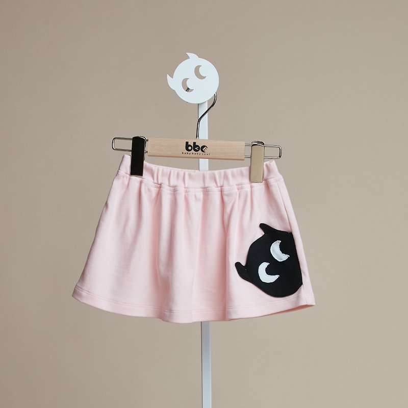 小精灵口袋裙(粉) - 其他 - 棉．麻 粉红色