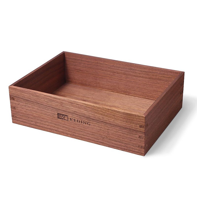 胡桃木盒/收纳盒 - 收纳用品 - 木头 咖啡色