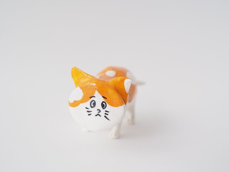 FlatCat(ieneko) - 摆饰 - 纸 橘色