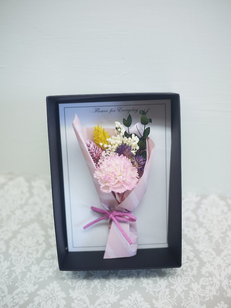 ♥花日常♥ 写给妈妈的卡片花/母亲节限定   目前只剩淡紫康乃馨 - 卡片/明信片 - 植物．花 粉红色