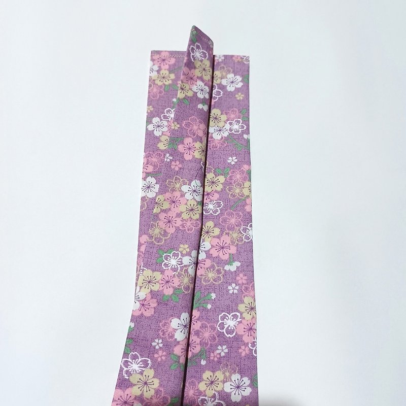 二胡护弦套-春季系列 (上方有开口) - 其他 - 棉．麻 紫色