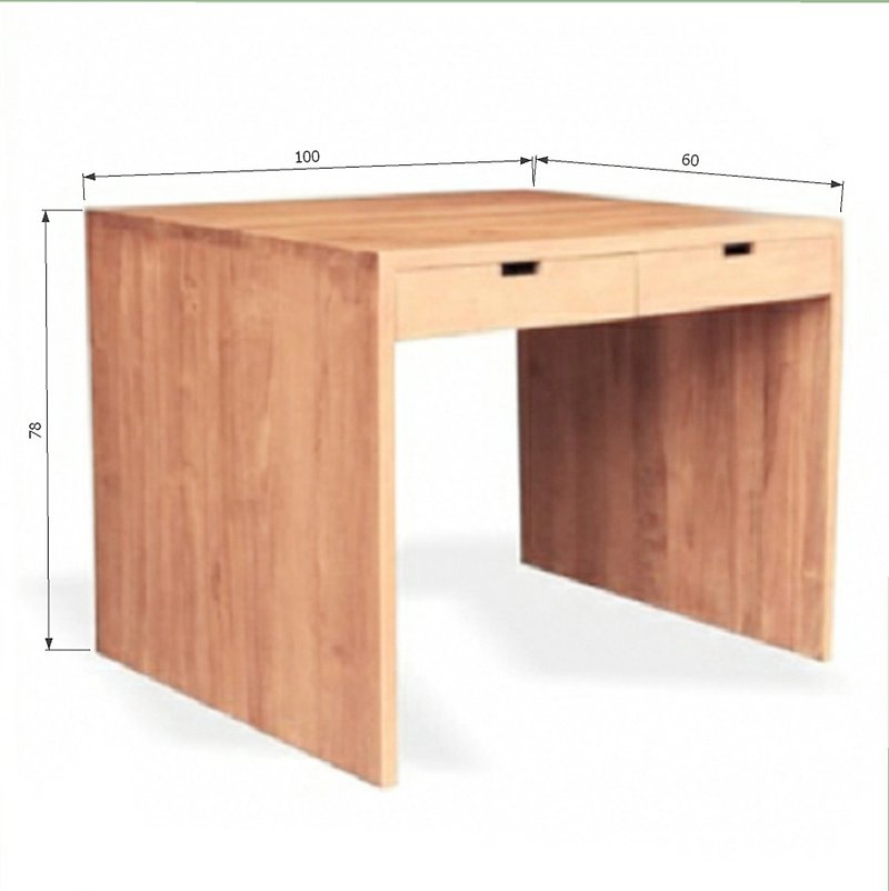 Writing Desk-ㄇ2D - 其他家具 - 木头 