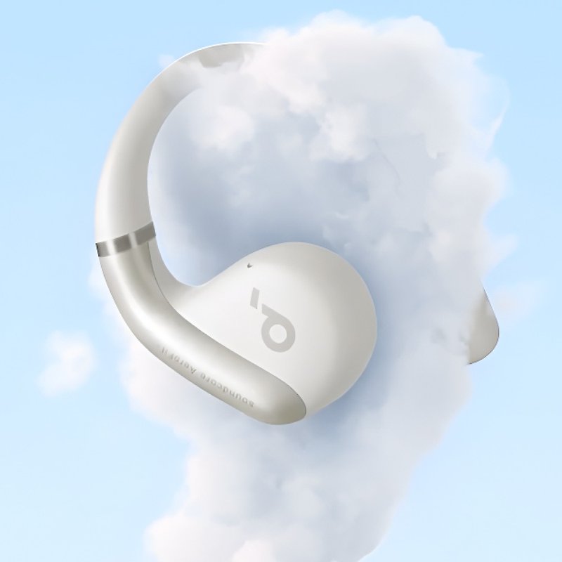 soundcore AeroFit 气传导开放式真无线蓝牙耳机 - 耳机 - 塑料 白色