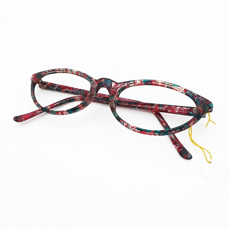 脱窗眼镜行 / 手工板材眼镜 no.58 vintage - 眼镜/眼镜框 - 其他材质 红色
