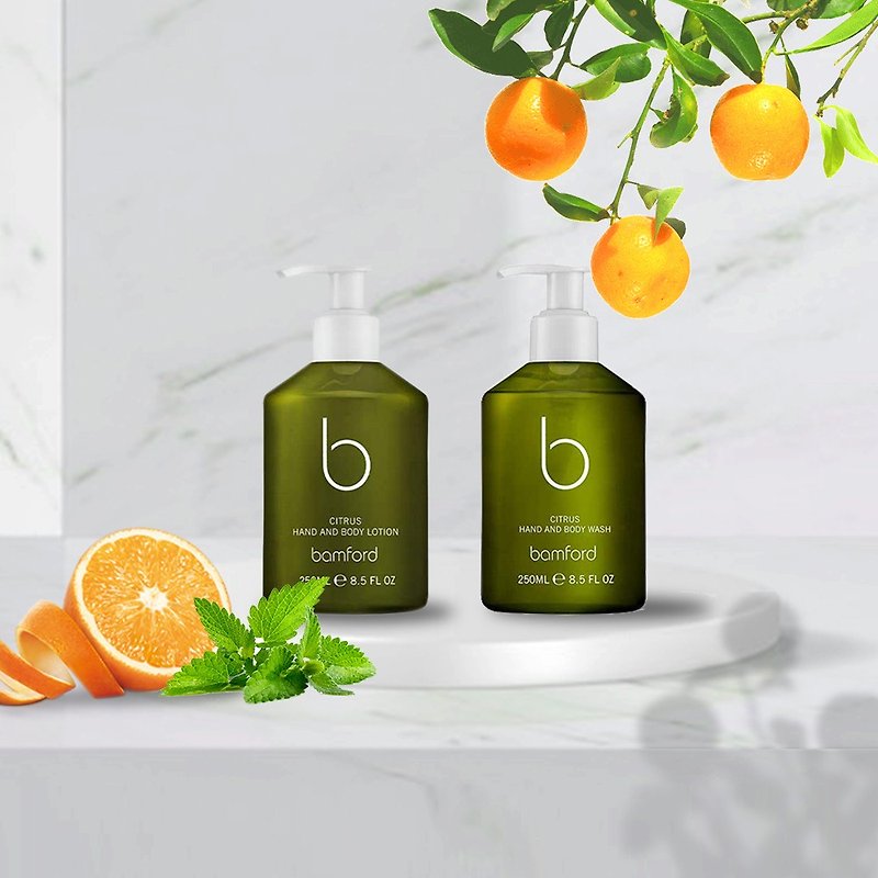 NEW【热销组合】Bamford 柑橘沐浴保养组  舒缓 安定 放松 - 沐浴用品 - 其他材质 绿色