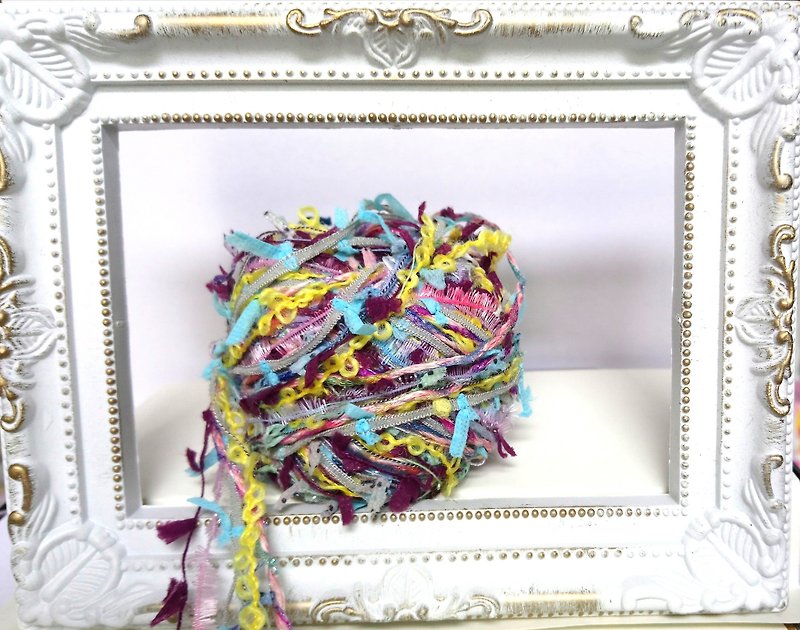 日本纱线 - 编织/刺绣/羊毛毡/裁缝 - 聚酯纤维 紫色