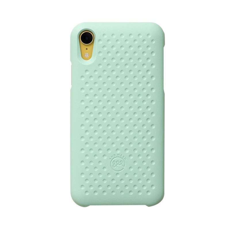 日本AndMesh QQ饼干防撞保护壳-iPhone XR 薄荷绿(4571384959667) - 手机壳/手机套 - 其他材质 绿色