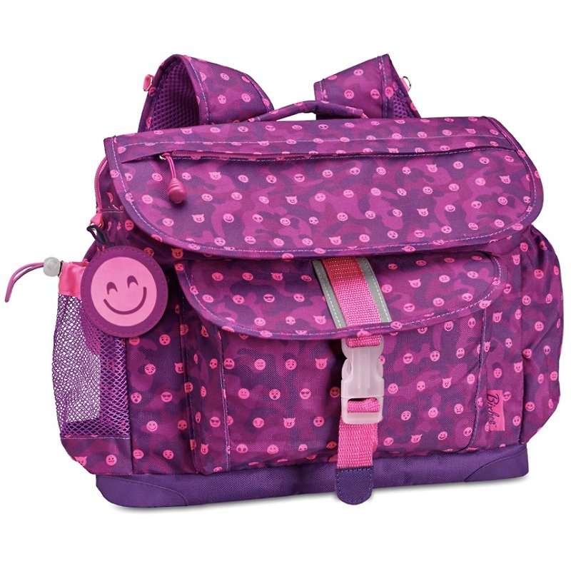 美国Bixbee Amazon限定版-表情符号缤纷紫中童轻量舒压背/书包 - 其他 - 聚酯纤维 紫色