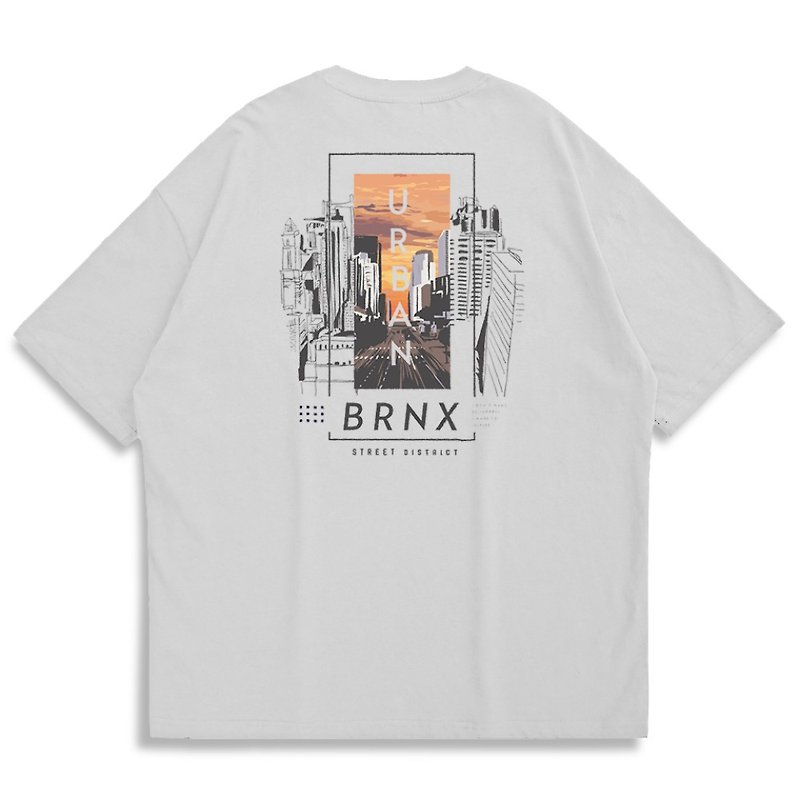 【CREEPS-STORE】Urban BRNX 宽松重磅印花T恤 210g - 男装上衣/T 恤 - 棉．麻 多色