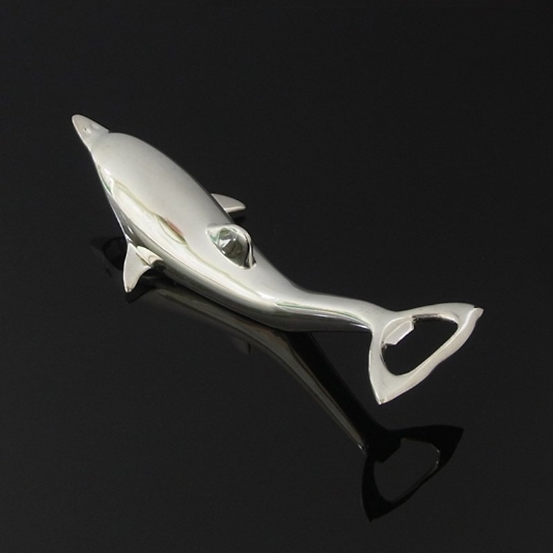 海豚造型开瓶器-日本设计 - 开瓶器/开罐器 - 其他金属 银色