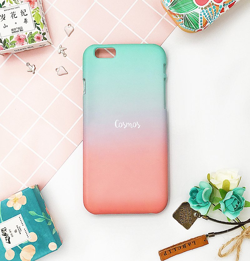 大波斯菊-渐层 花语iPhone原创手机壳/保护套 - 手机壳/手机套 - 塑料 粉红色