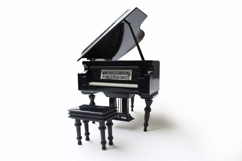 ◤【特价】回馈款意大利手工制可掀盖组合式迷你钢琴模型 | 欧式 模型 乐器 - 摆饰 - 其他材质 