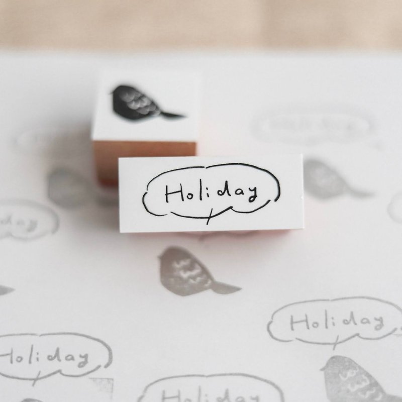 Holiday/メッセージシリーズ - 印章/印台 - 木头 
