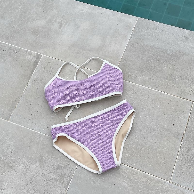 when.we.summer 泳衣 / 盐水比基尼 / 丁香色 - 女装泳衣/比基尼 - 其他材质 紫色