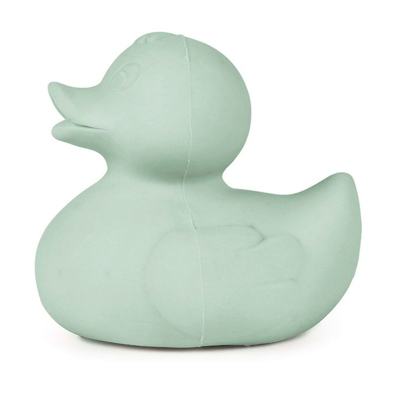 西班牙Oli & Carol 经典迷你鸭-粉绿 – 天然橡胶固齿器/洗澡玩具 - 玩具/玩偶 - 橡胶 绿色