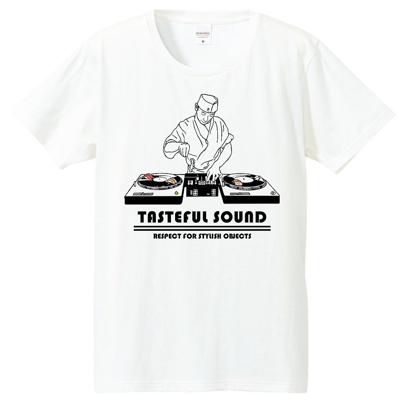 Tシャツ / tasteful sound - 男装上衣/T 恤 - 棉．麻 白色