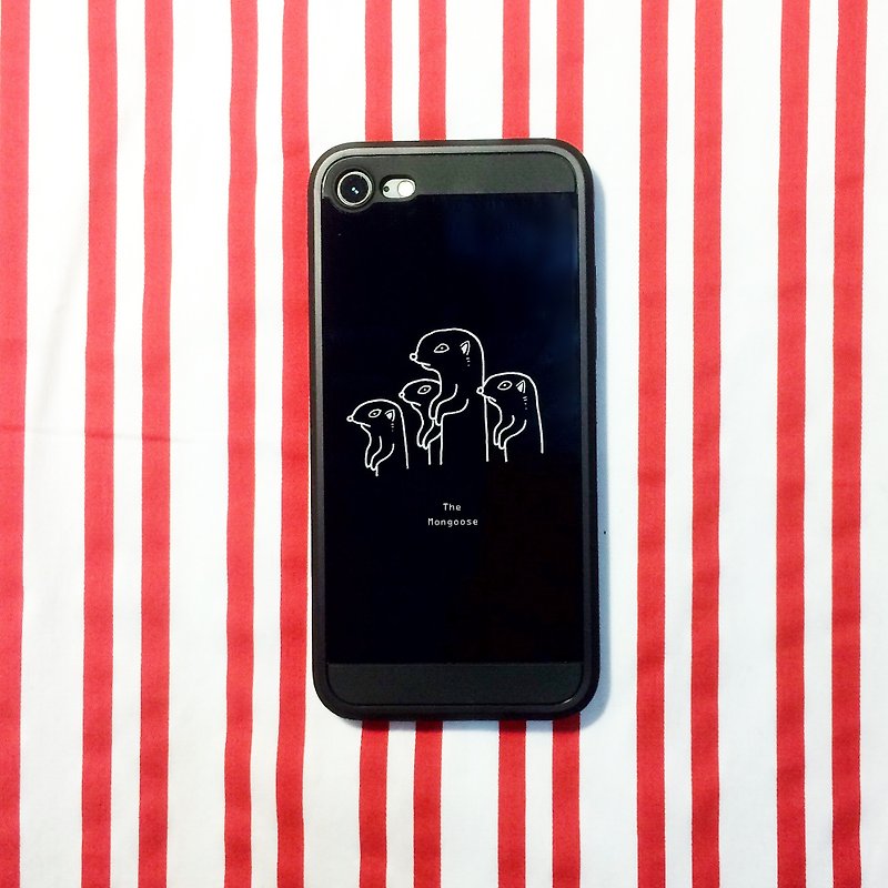 猫鼬 原创设计手机壳 iPhone、三星  保护壳/生日礼物/原创设计/节日礼物 - 手机壳/手机套 - 塑料 黑色