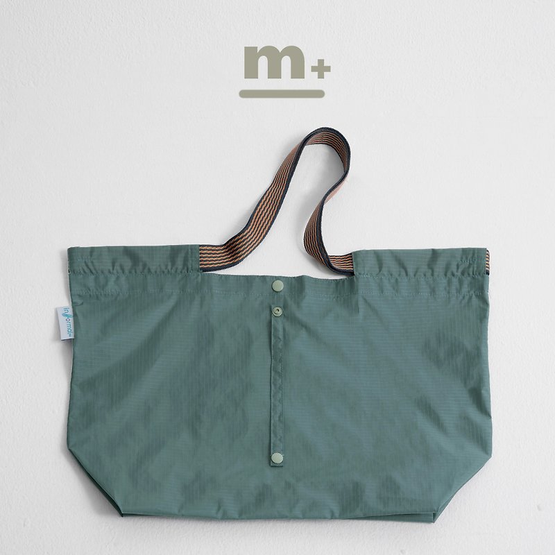 M+ Informal: Checkout Bag Ash Grey - 手提包/手提袋 - 尼龙 