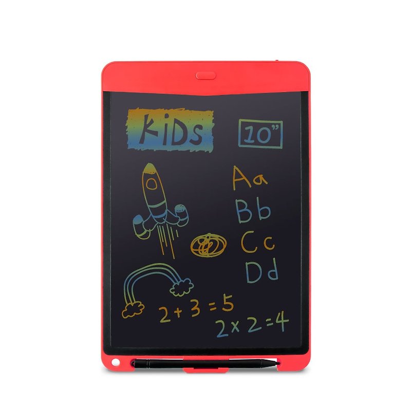【加赠保护套】Green Board KIDS 10寸 彩色电纸板 画画 暑假 - 玩具/玩偶 - 塑料 红色