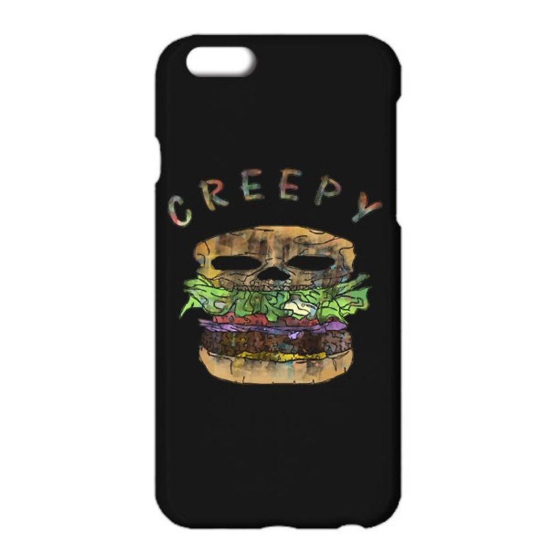 [iPhoneケース] Creepy hamburger 2 - 手机壳/手机套 - 塑料 黑色
