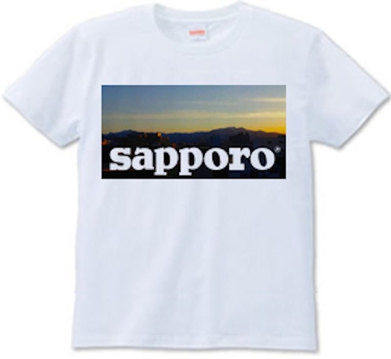 SAPPORO (T-shirt white / ash)