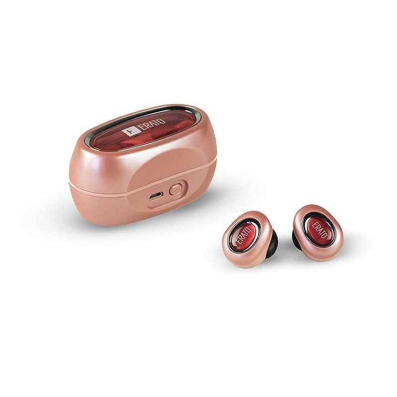 ERATO MUSE 5真无线3D立体声蓝牙耳机-玫瑰金 - 耳机 - 其他材质 粉红色
