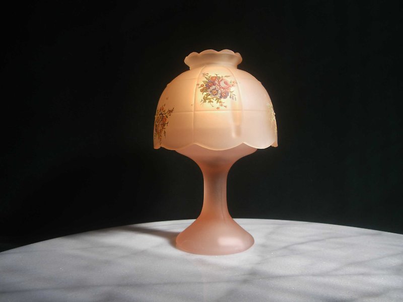 【老时光 OLD-TIME】早期台湾制玻璃小盏桌灯 - 灯具/灯饰 - 其他材质 