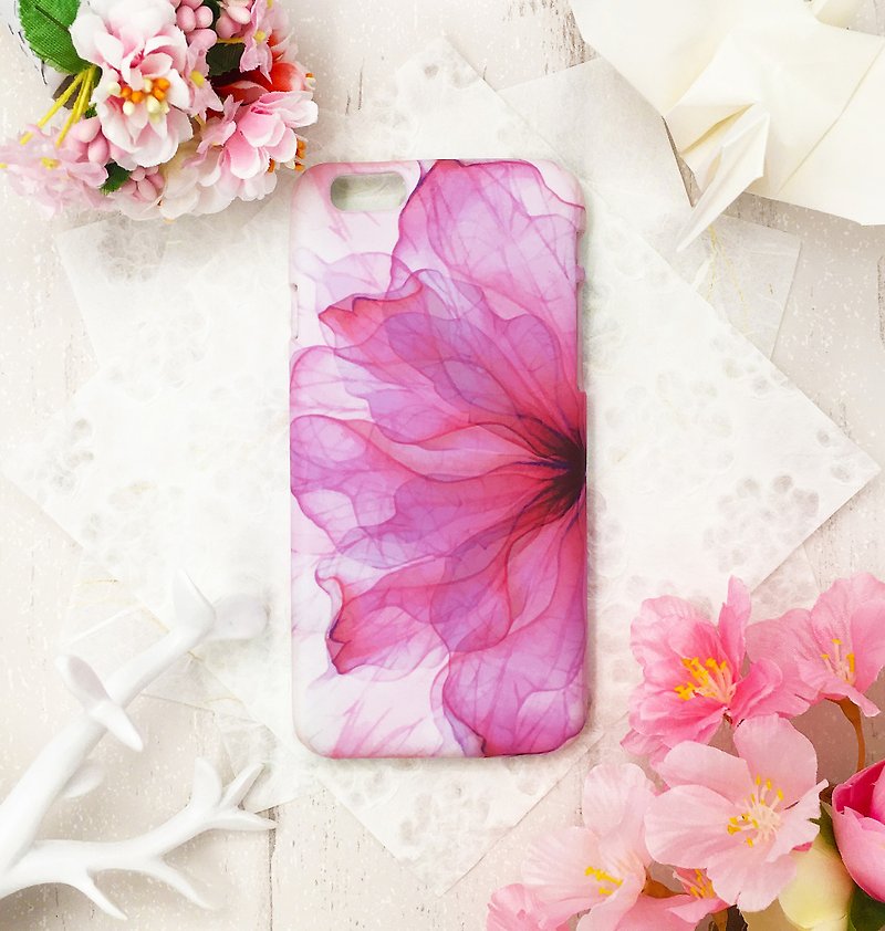 花脉-丁香-iPhone原创手机壳/保护套 - 手机壳/手机套 - 塑料 紫色
