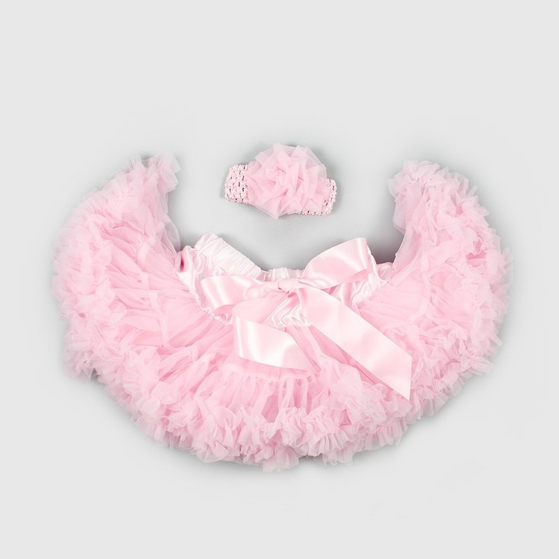 日安朵朵 女婴童雪纺蓬蓬裙 - 睡美人 - 童装裙 - 尼龙 粉红色